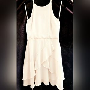 Short white formal dress